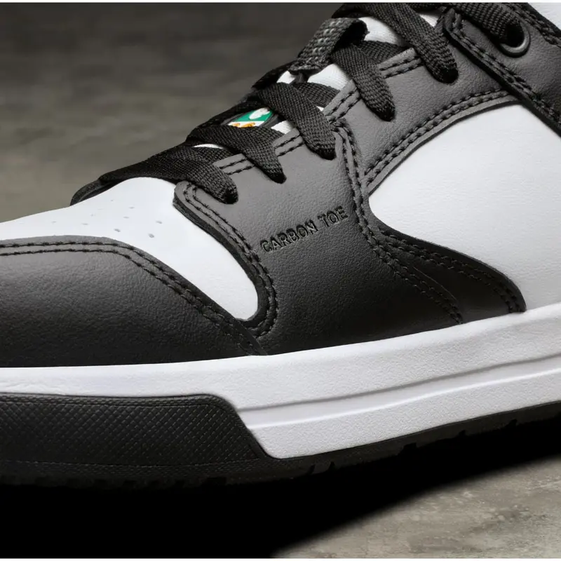 Keen Overton Men's Composite Toe Athletic Work Shoe - 1029857 White/Black 9