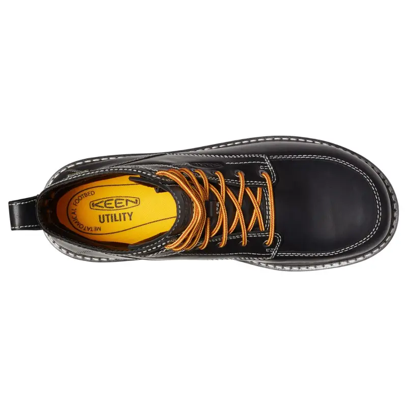 Keen San Jose Men’S 6” Wp Aluminum Toe Work Safety Boot 1027083 - Black 6