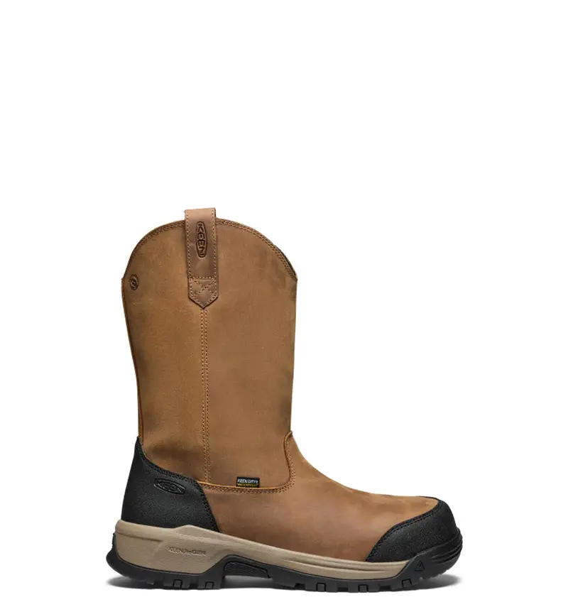 Keen Utility Men's Evanston Waterproof Eh 11" Comp Toe Wellington Boot 1