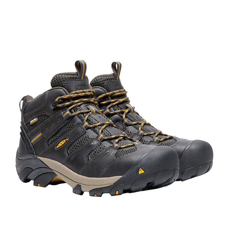 Keen Utility Men's Lansing Mid Waterproof Steel Toe Work Boot 3