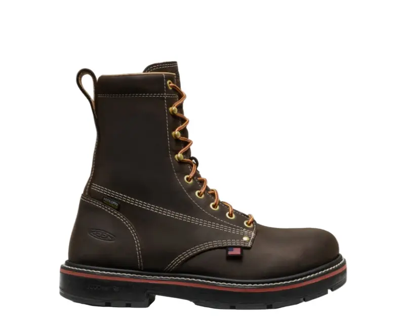 Keen Utility Men's Liberty 90° 8" Waterproof Carbon Toe Work Boot 1
