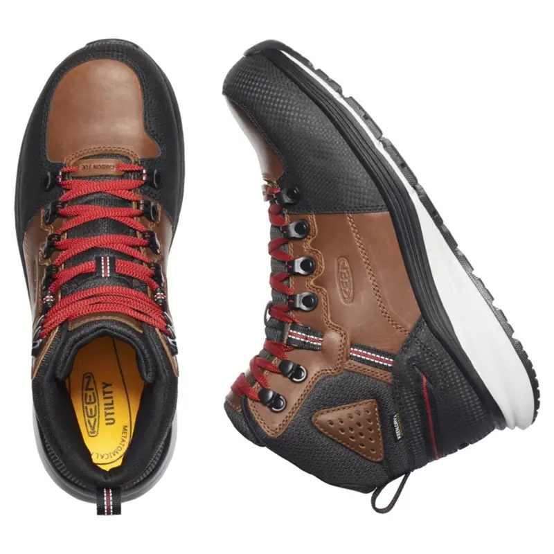 Keen Utility Men's Red Hook Waterproof Carbon Fiber Toe Work Boot 3