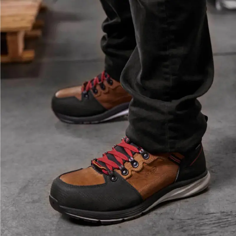 Keen Utility Men's Red Hook Waterproof Carbon Fiber Toe Work Boot 6