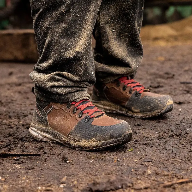 Keen Utility Men's Red Hook Waterproof Carbon Fiber Toe Work Boot 7