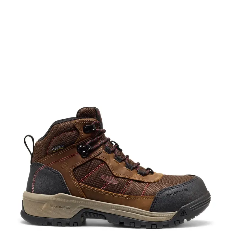 Keen Utility Women's Skokie Hiker 4.5" Waterproof Carbon Toe Work Boot 1