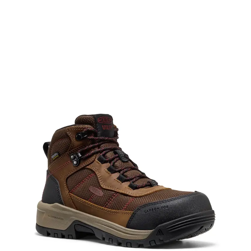 Keen Utility Women's Skokie Hiker 4.5" Waterproof Carbon Toe Work Boot 2