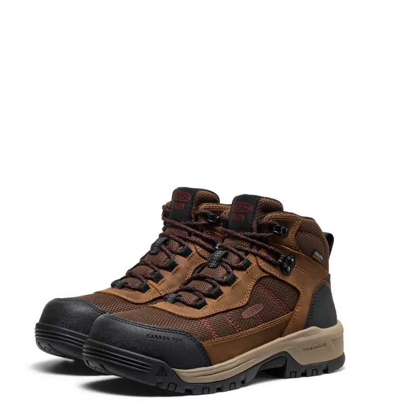 Keen Utility Women's Skokie Hiker 4.5" Waterproof Carbon Toe Work Boot 3