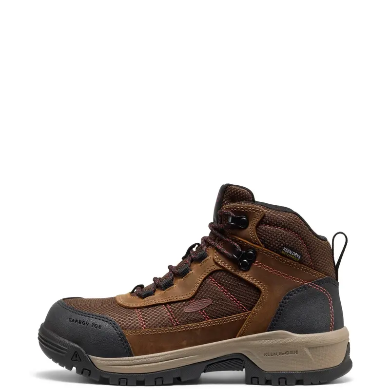 Keen Utility Women's Skokie Hiker 4.5" Waterproof Carbon Toe Work Boot 4