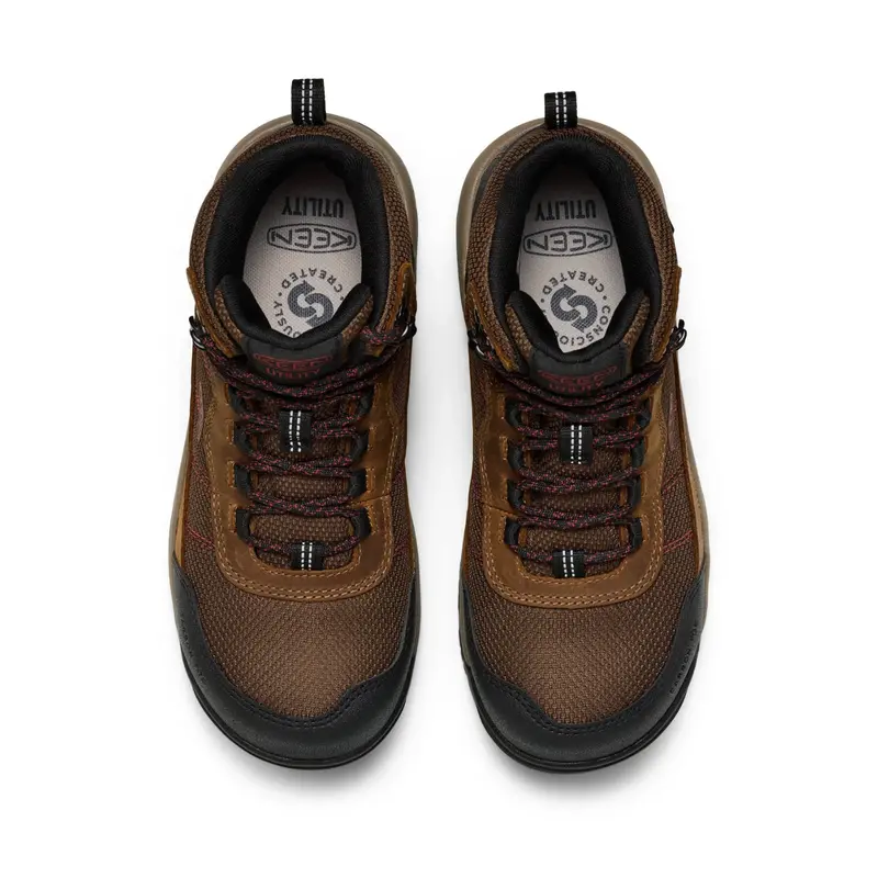 Keen Utility Women's Skokie Hiker 4.5" Waterproof Carbon Toe Work Boot 6