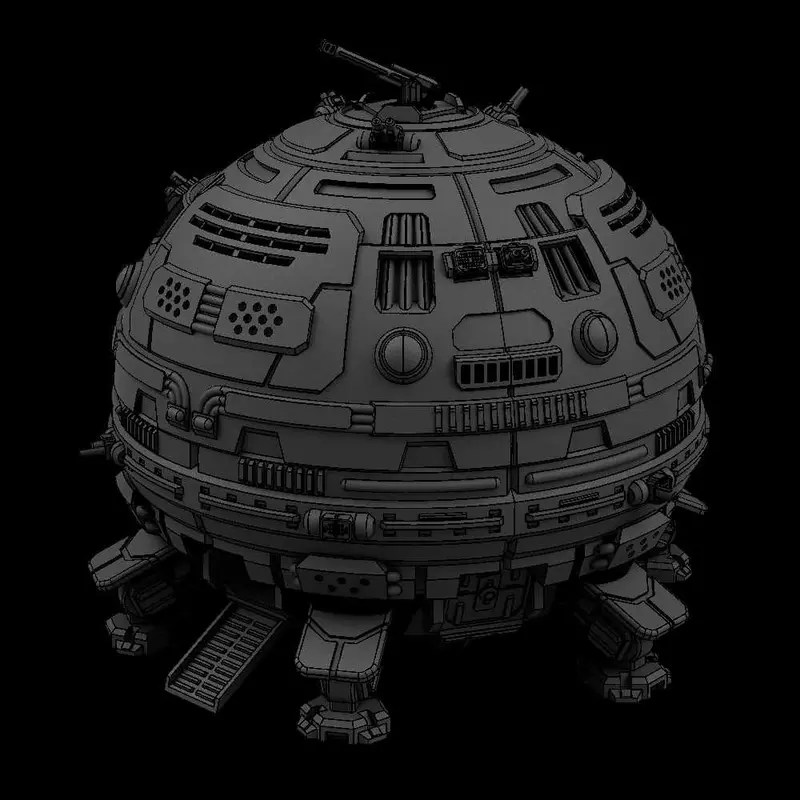 Keep Dropship (Mech-Scale) 1