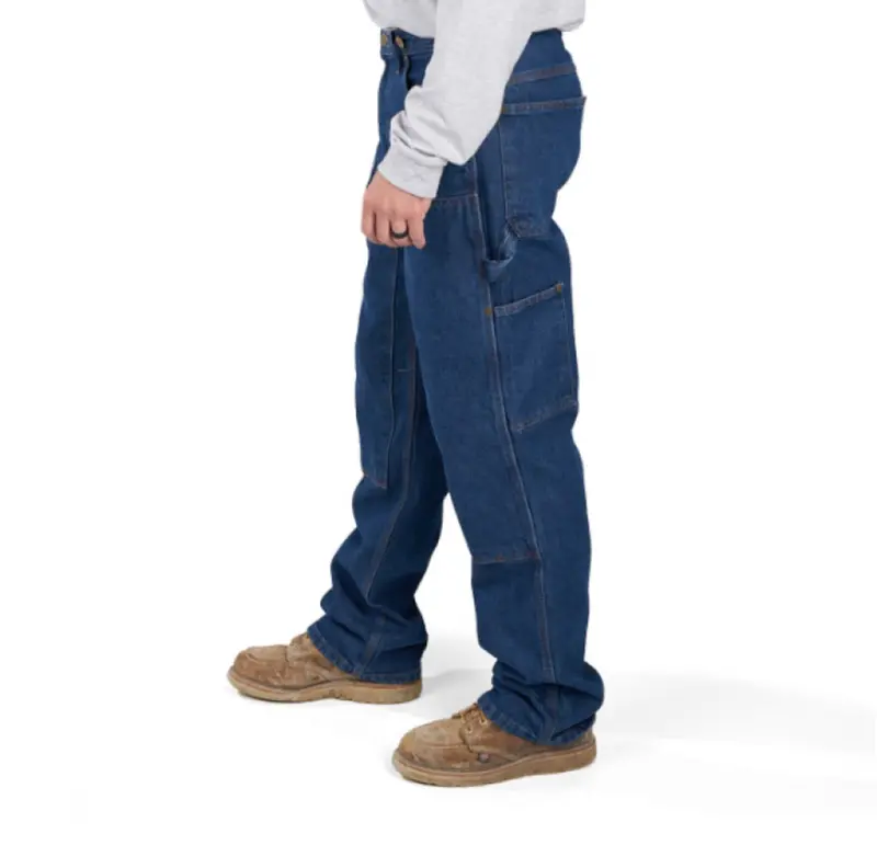 Key Men's Double Front Logger Dungaree Jean 2
