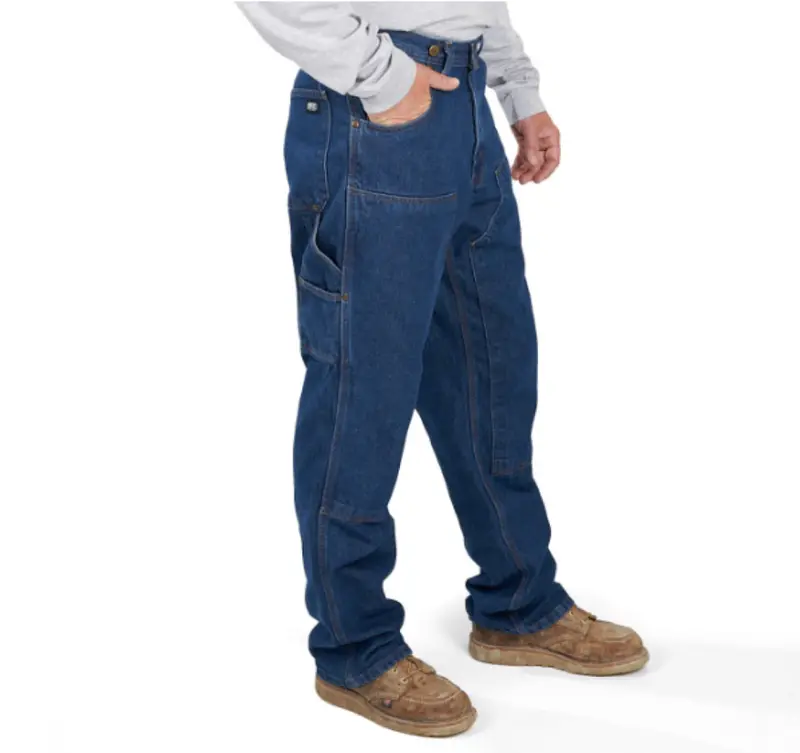Key Men's Double Front Logger Dungaree Jean 3