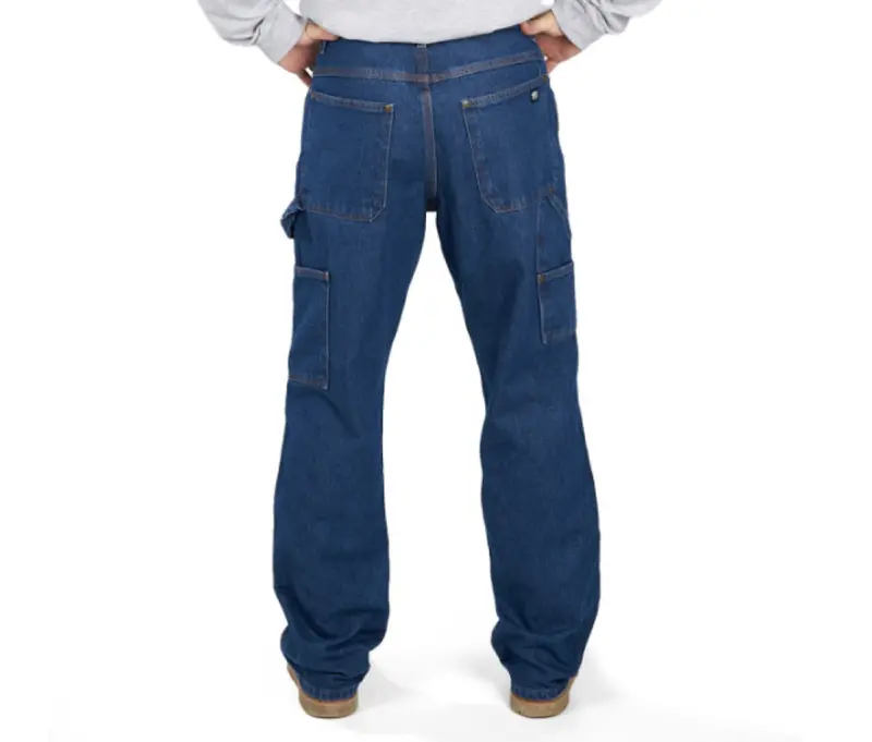 Key Men's Double Front Logger Dungaree Jean 4