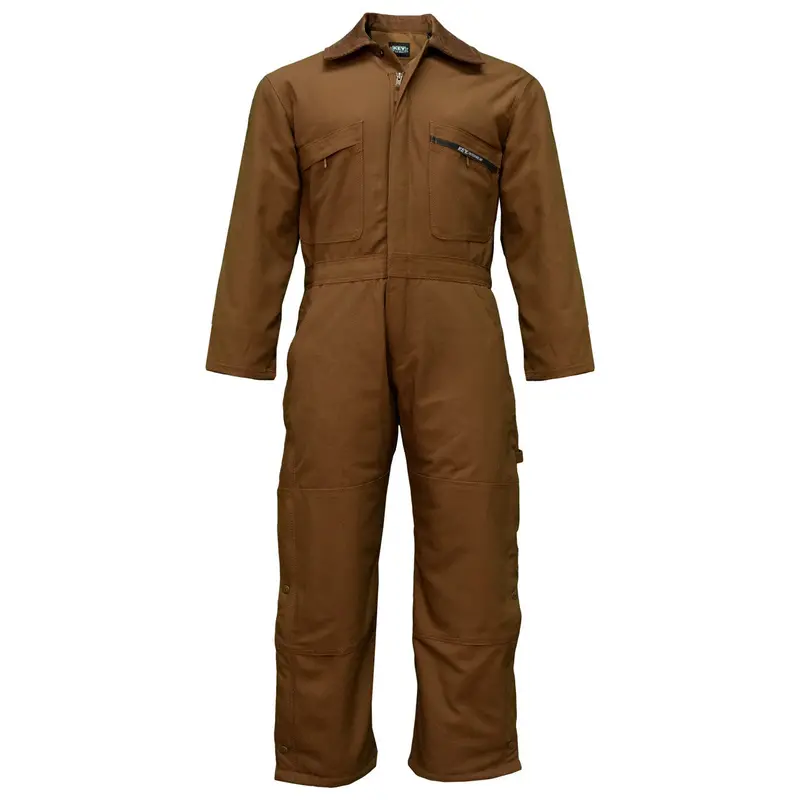 Key Polar King Saddle Brown Insulated Coveralls For Men #975.29 1