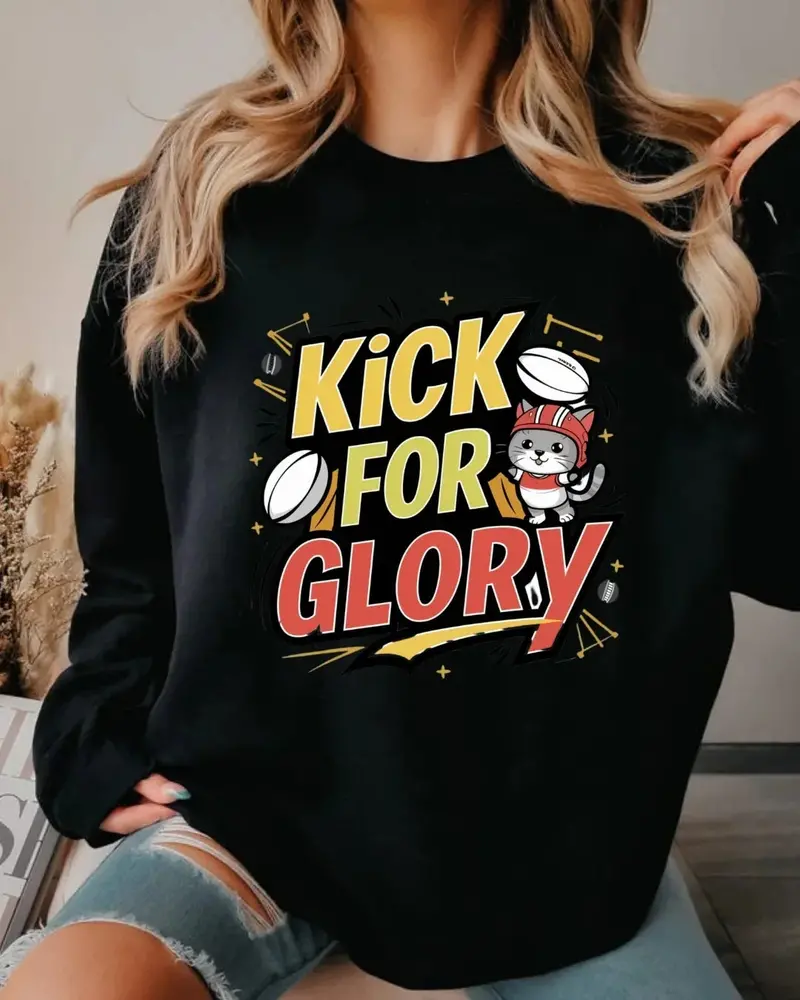 Kick For Glory Ultra Cotton Crewneck Sweatshirt 1