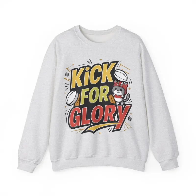Kick For Glory Ultra Cotton Crewneck Sweatshirt 4