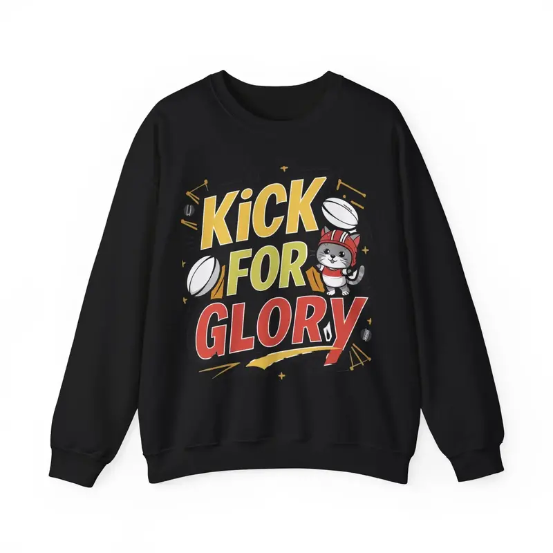 Kick For Glory Ultra Cotton Crewneck Sweatshirt 4