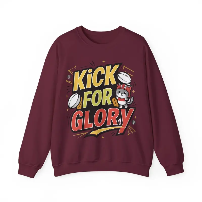 Kick For Glory Ultra Cotton Crewneck Sweatshirt 5