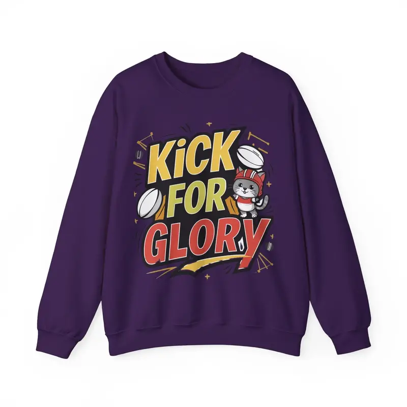 Kick For Glory Ultra Cotton Crewneck Sweatshirt 7