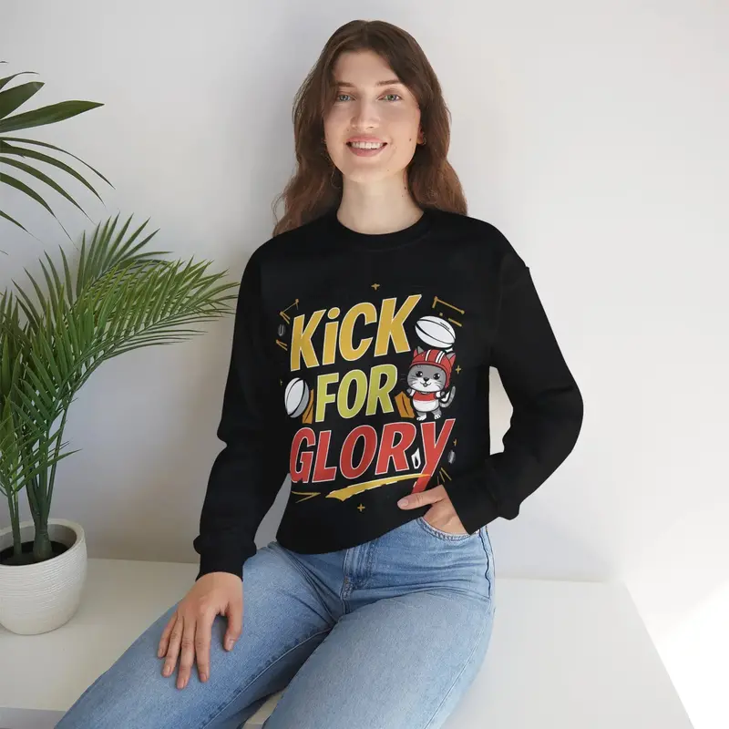 Kick For Glory Ultra Cotton Crewneck Sweatshirt 8