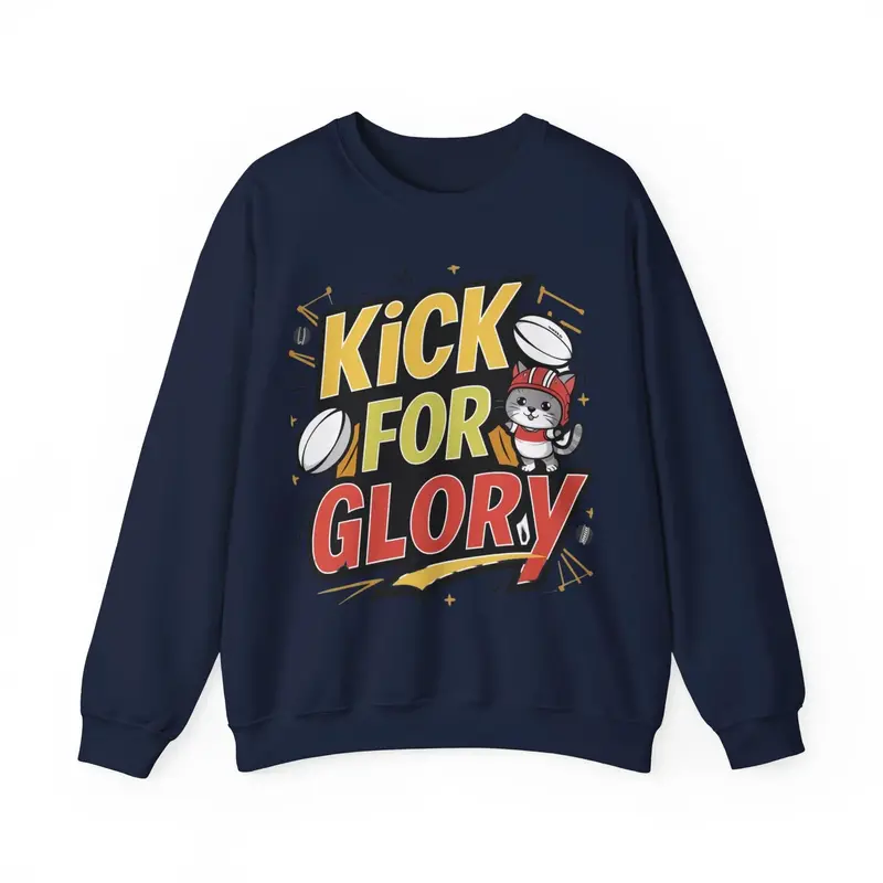 Kick For Glory Ultra Cotton Crewneck Sweatshirt 9