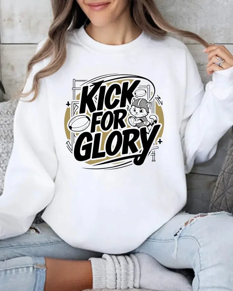 Kick For Glory Ultra Cotton Crewneck Sweatshirts 1