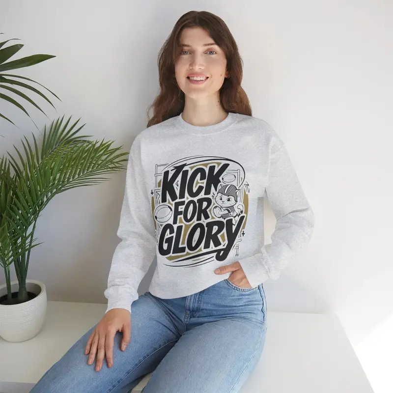 Kick For Glory Ultra Cotton Crewneck Sweatshirts 10