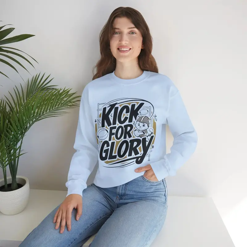 Kick For Glory Ultra Cotton Crewneck Sweatshirts 11