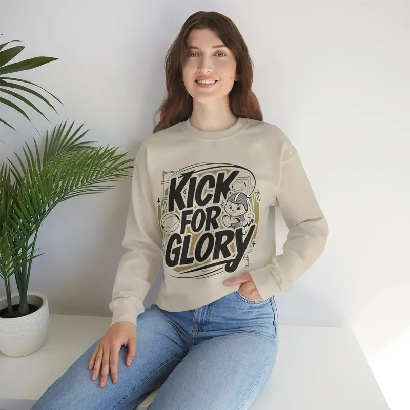 Kick For Glory Ultra Cotton Crewneck Sweatshirts 13