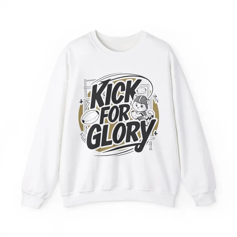 Kick For Glory Ultra Cotton Crewneck Sweatshirts 4