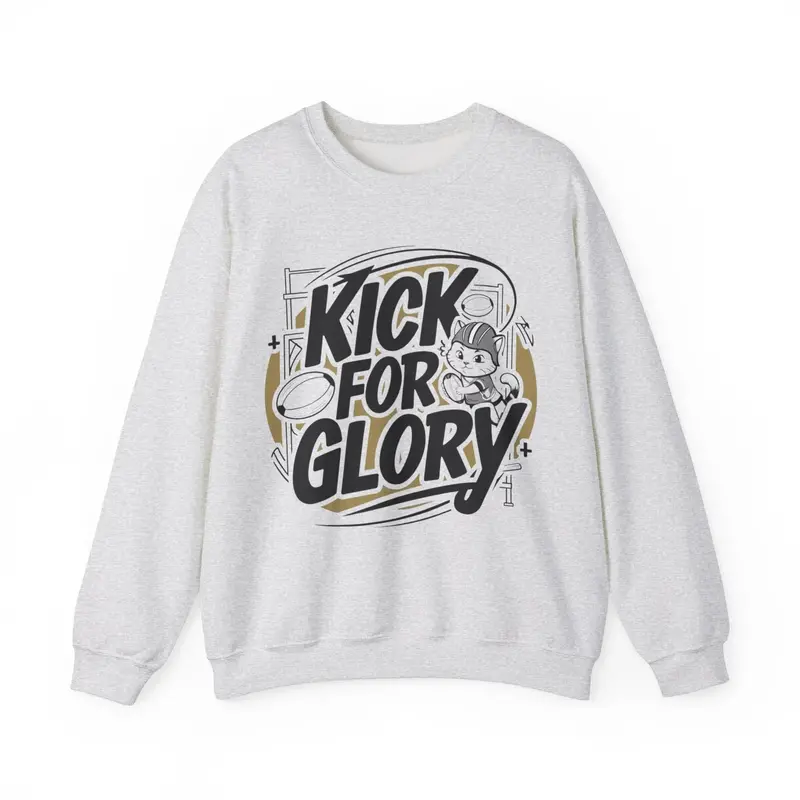 Kick For Glory Ultra Cotton Crewneck Sweatshirts 5