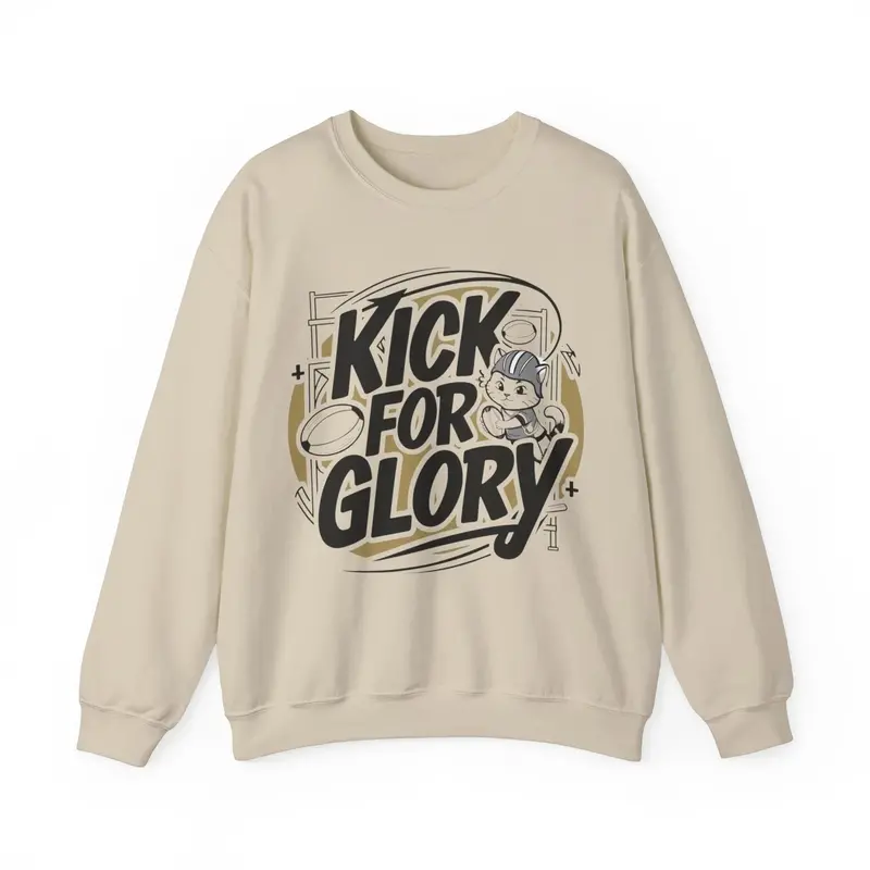 Kick For Glory Ultra Cotton Crewneck Sweatshirts 8