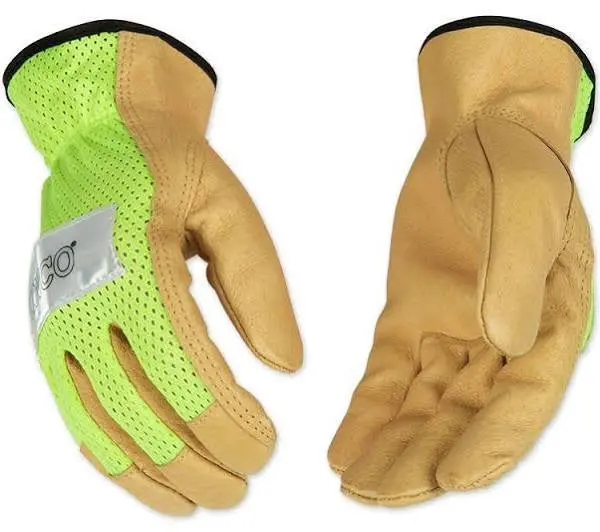 Kinco Hi-Viz Unlined Grain Pigskin Leather Driver #908- Clearance 1