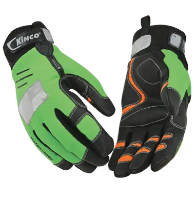 Kincopro™Hi-Viz Weather™ Gloves #2051Hv 3