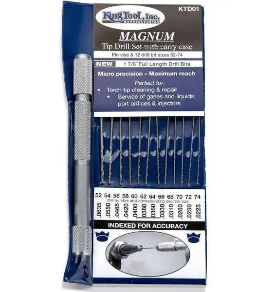 King Tool Premium Torch Drill Tip Set 1