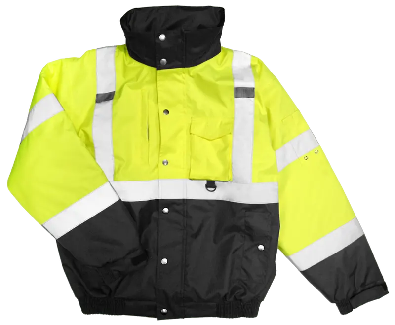 Kishigo Hi-Vis Ripstop Bomber Jacket #Js130 1