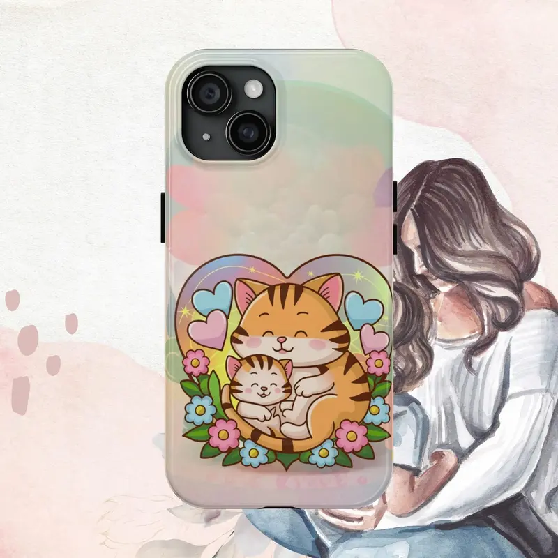 Kitten Cuddle Tough Case 14