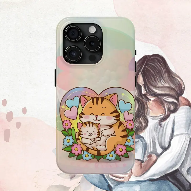 Kitten Cuddle Tough Case 15