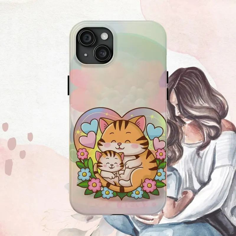Kitten Cuddle Tough Case 16