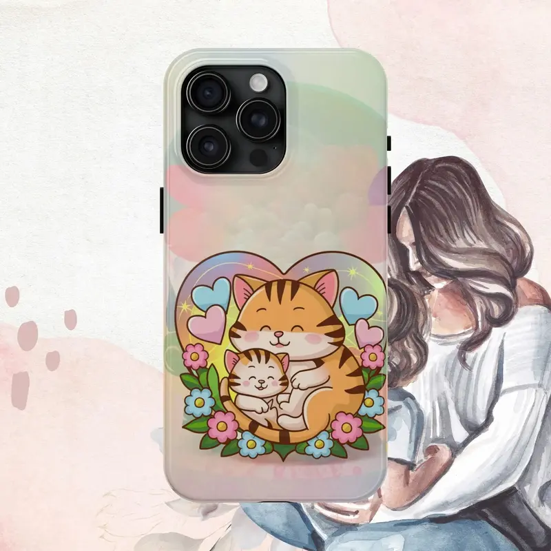 Kitten Cuddle Tough Case 17