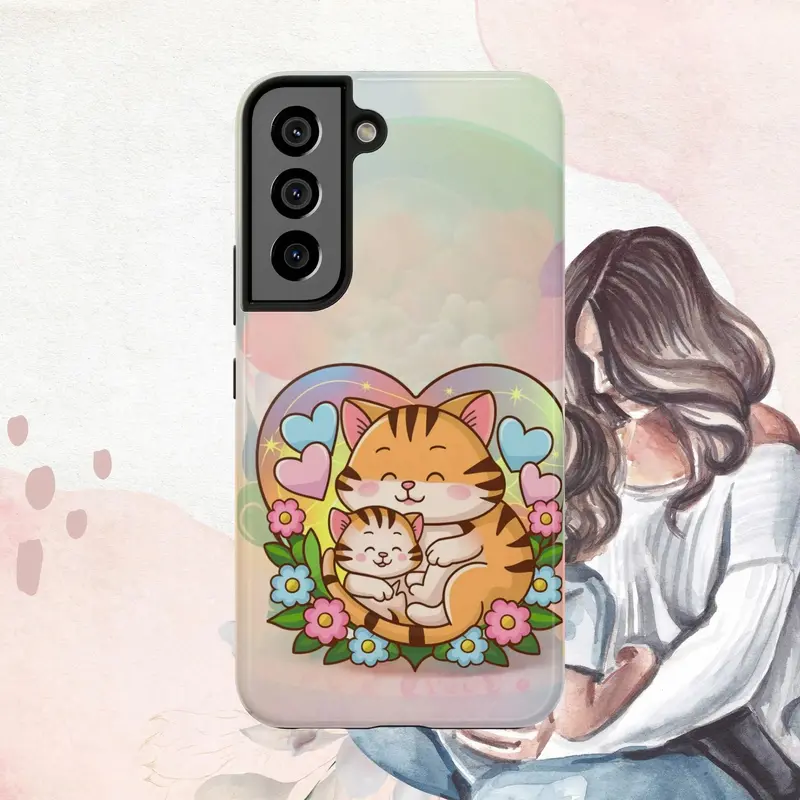 Kitten Cuddle Tough Case 19