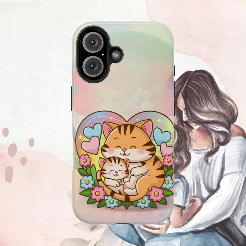 Kitten Cuddle Tough Case 7