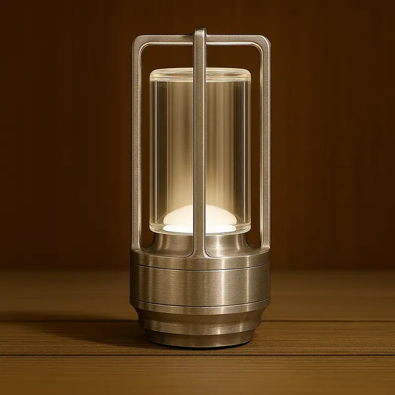 Klarako Crystal Lantern | Cordless Led Touch Table & Desk Lamp 1