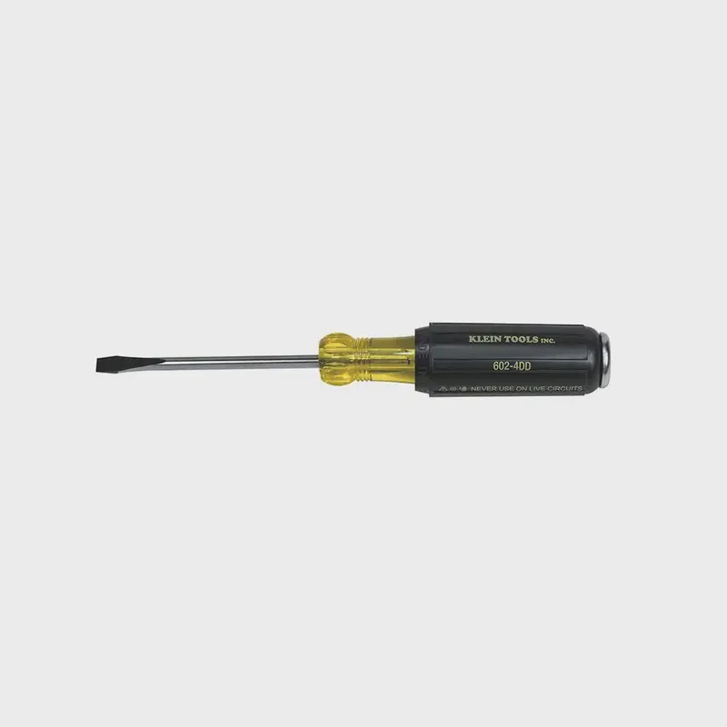 Klein 1/4" Keystone Demolition Driver, 4-Inch Shank (602-4Dd) 1