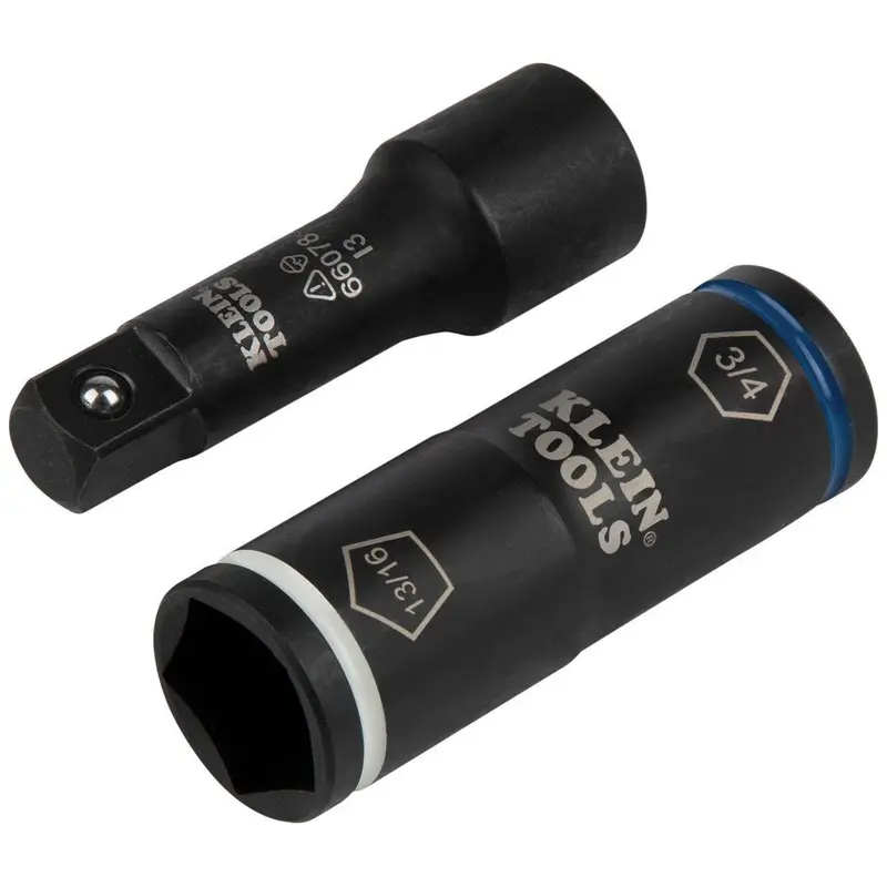 Klein 2-In-1 Penta/Hex Flip Socket With Adapter #66080 1