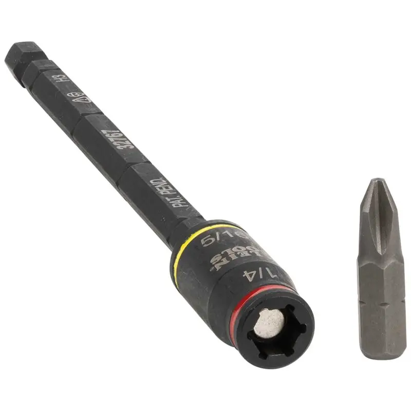 Klein 3-In-1 Impact Flip Socket, 1/4-Inch, 5/16-Inch, 5-Inch Length #32767 1