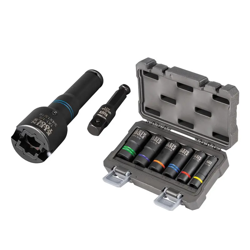 Klein 6-In-1 Impact Socket Set #660Kit2 1