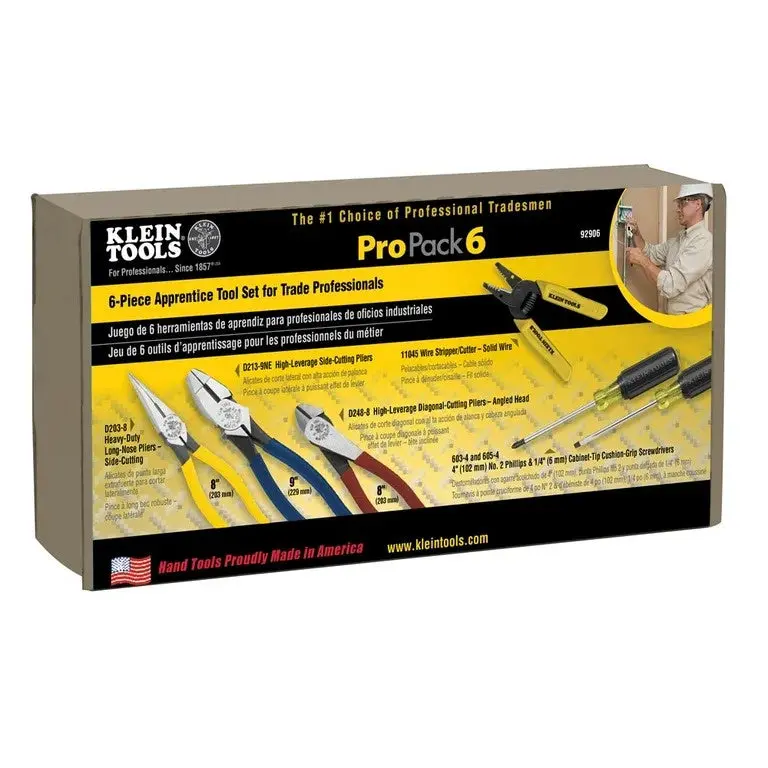 Klein Apprentice Tool Kit, 6-Piece #92906 1