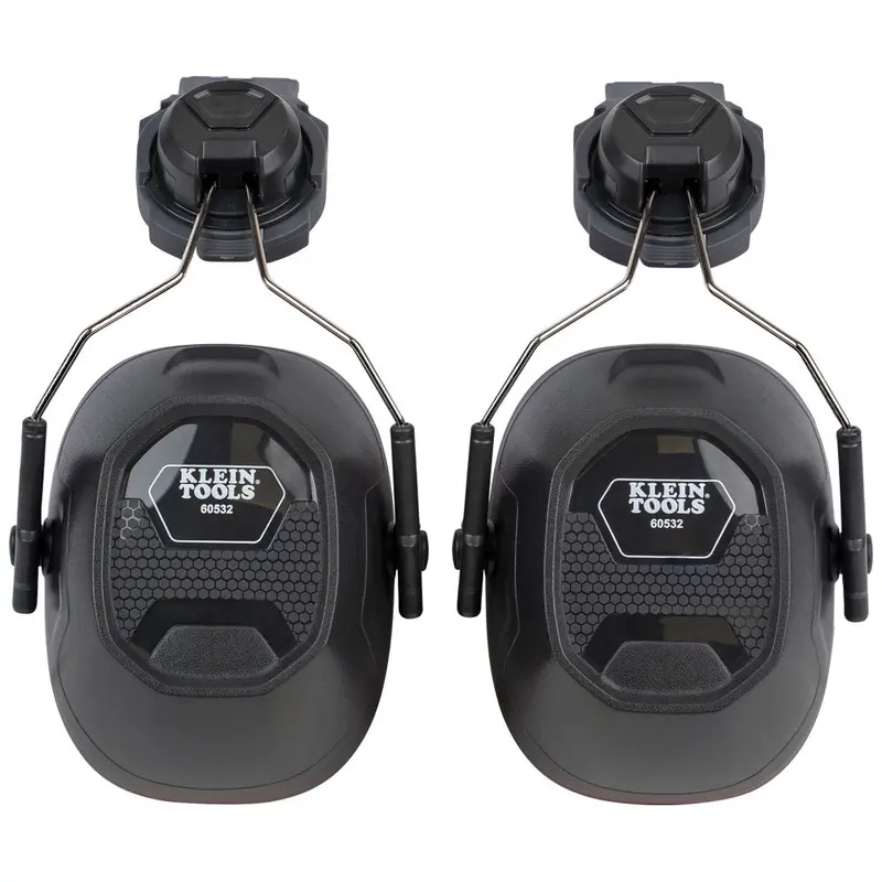 Klein Hard Hat Earmuffs For Cap Style And Safety Helmets #60532 1