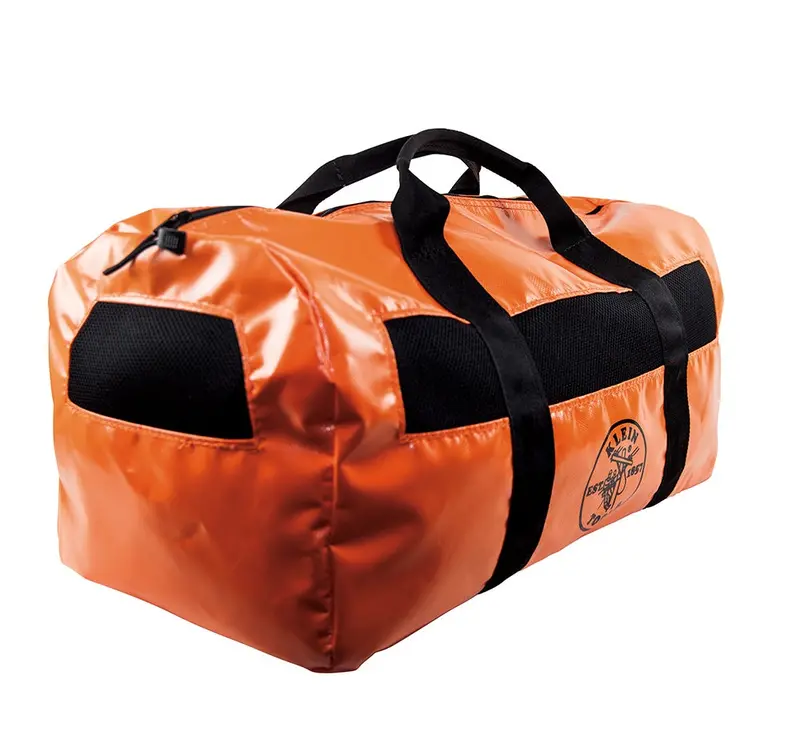 Klein Lineman Duffel Bag, Orange, Vinyl #5216V 2